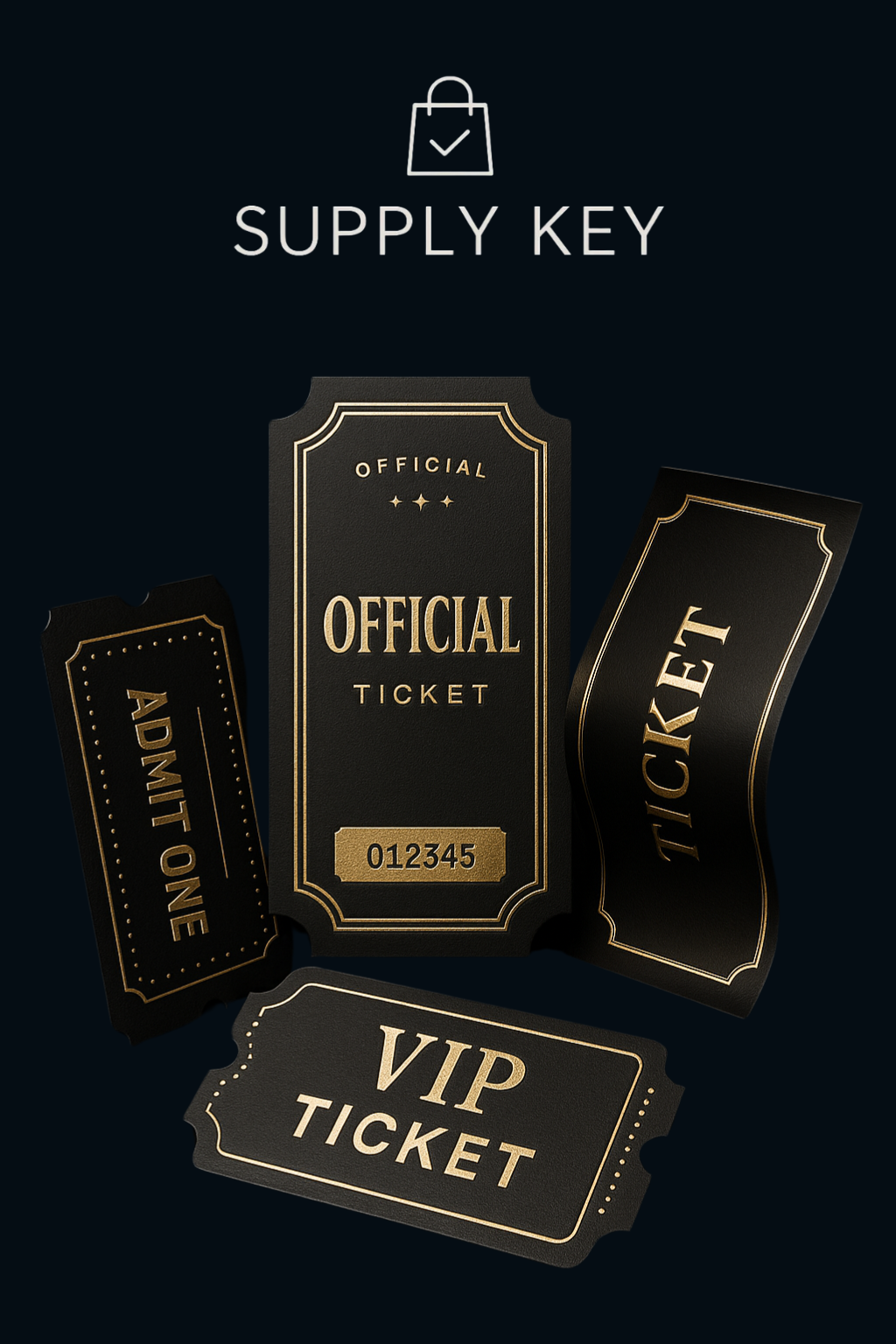 Tickets Formato PSD
